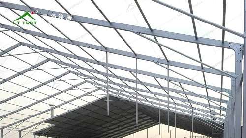 靈通環保篷房構建生態環境修復處理中心