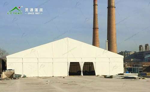 靈通環保篷房構建生態環境修復處理中心